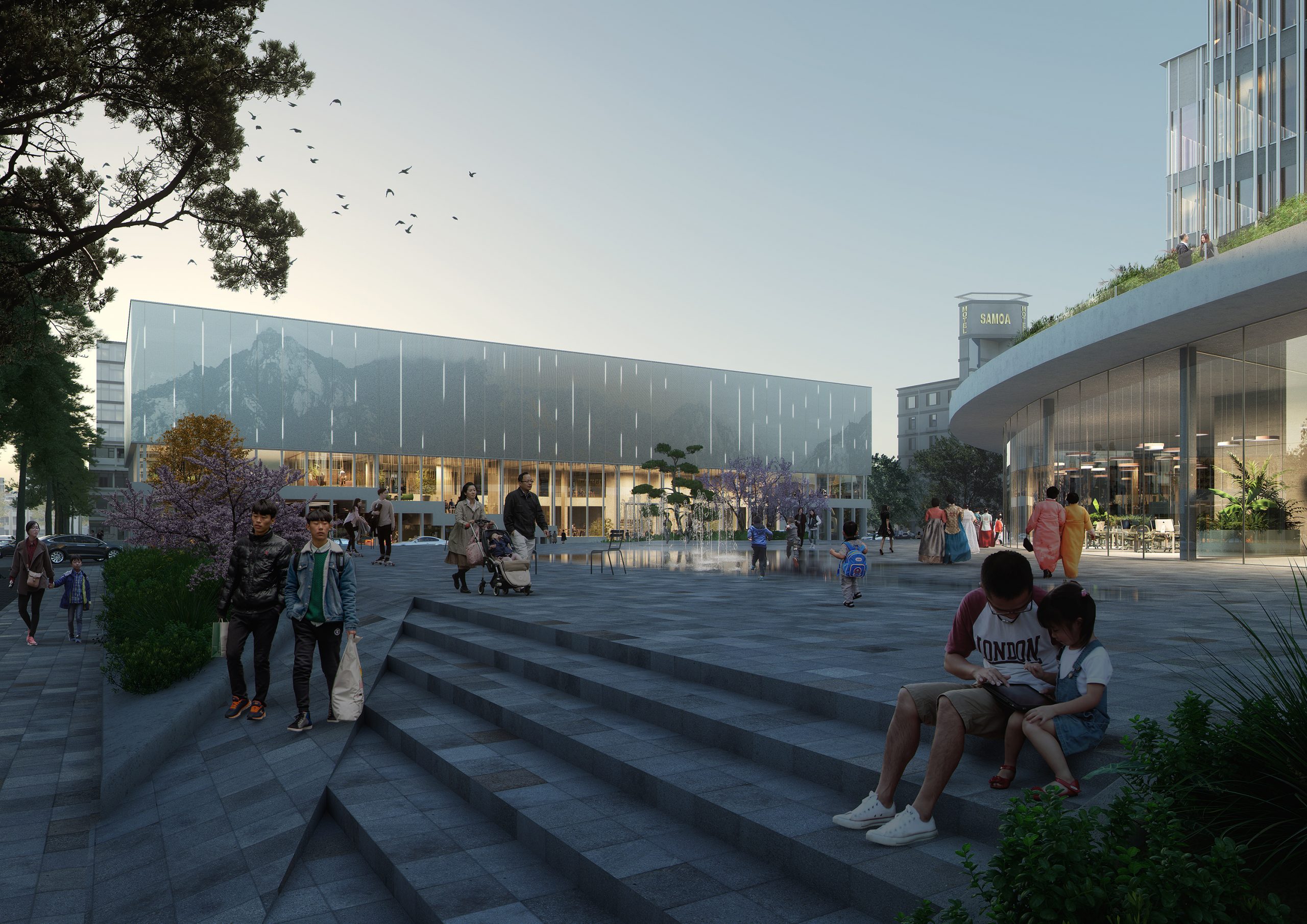 Barcode Architects_Suncheon City Hall_02 Barcode Architects_Suncheon City Hall_02